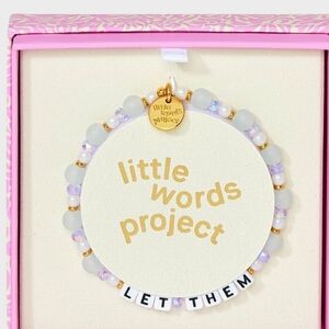 Little Words Project, 'Let Them' Beaded Bracelet